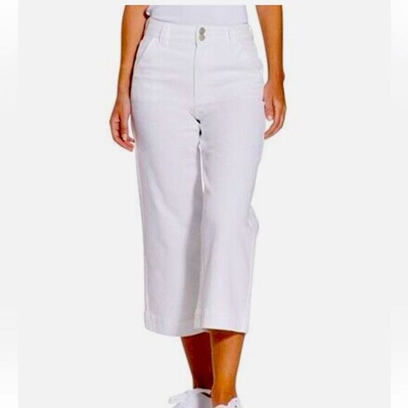 Dollhouse Denim - Dollhouse Juniors' Super-High-Rise Cropped Wide-Leg Trouser Jeans Sz.11